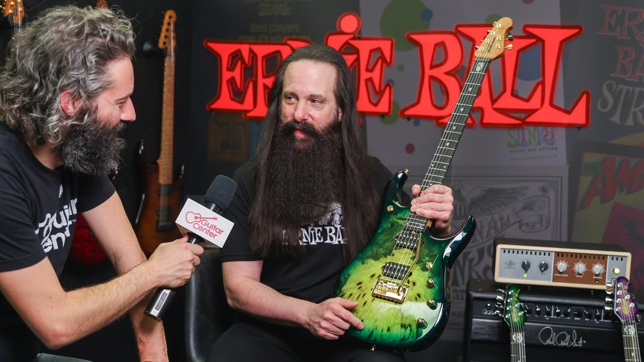 Ernie Ball Music Man JP15 and Majesty Guitars with John Petrucci | NAMM 2025