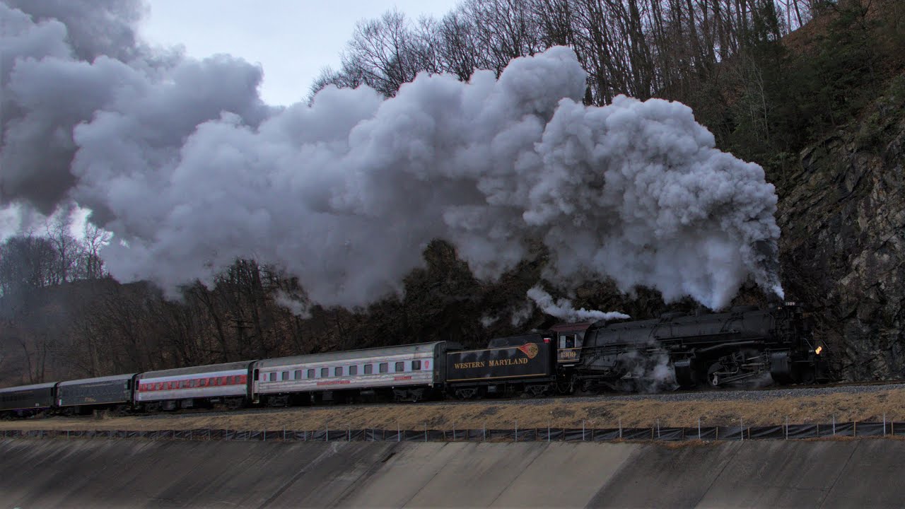 WMSR 1309: Winter Steam on the Western Maryland