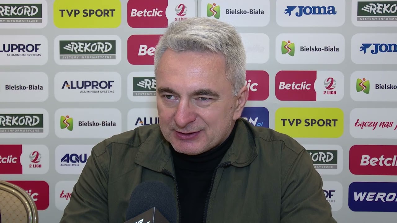 Rekord Bielsko-Biała – Unia Skierniewice 0:2 (0:0)  | Konferencja prasowa