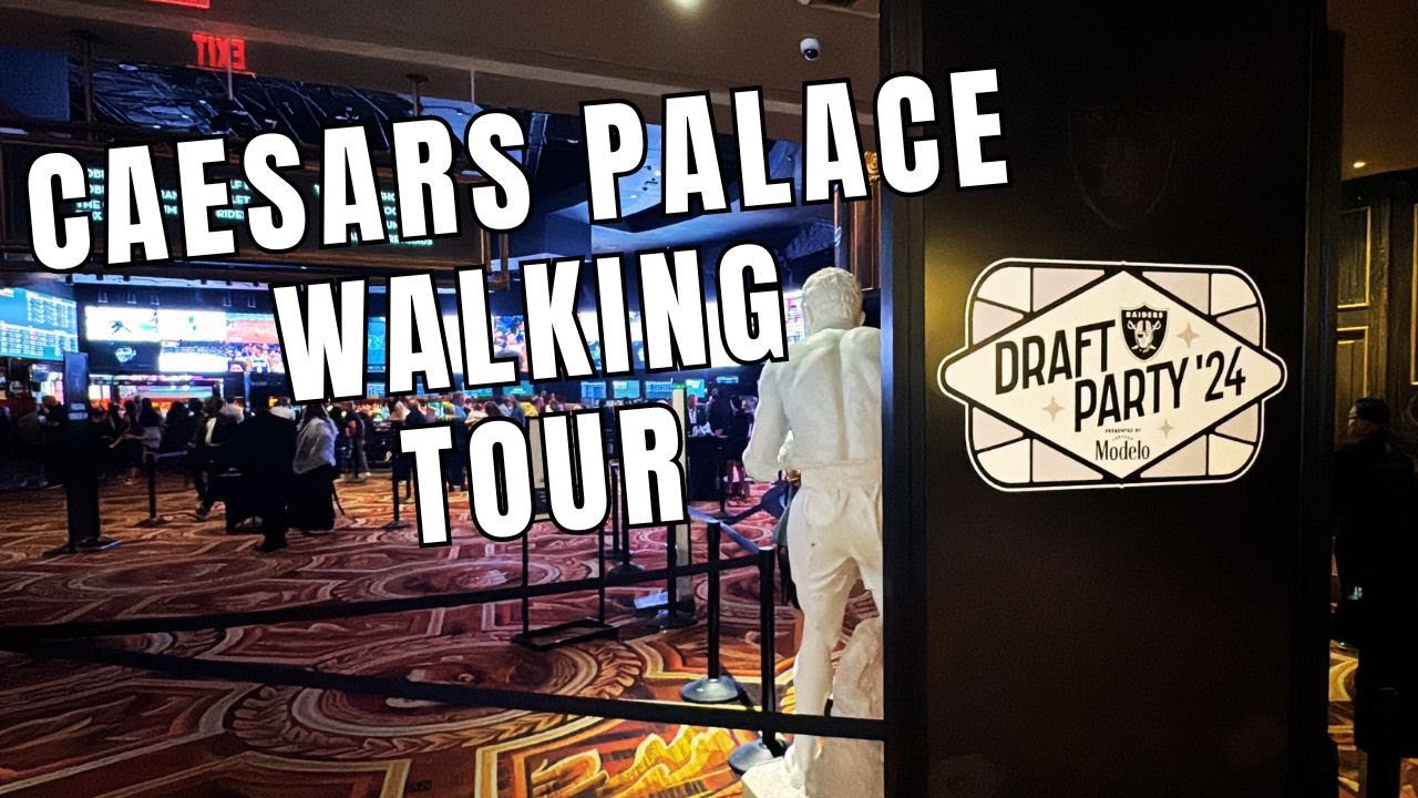 Caesars Palace Walking Tour Vegas NFL Draft Party 2024, Garth Brooks Concert & More