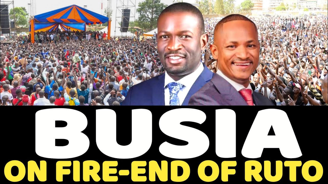 Panic GRIPS OBURU & WANGA As SIFUNA and Babu Owino Stormed BUSIA Rally TAKESOVER ODM Party!