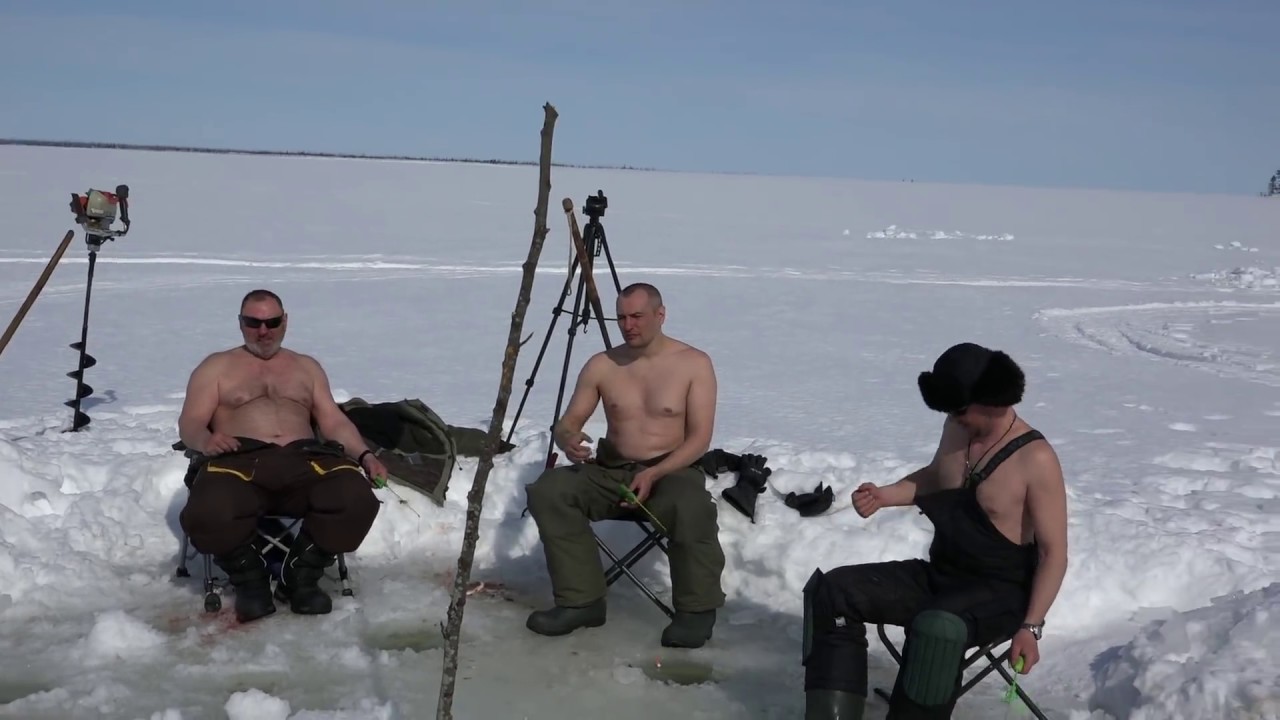 Лед, рыбалка, записка и пирожки- 2 часть