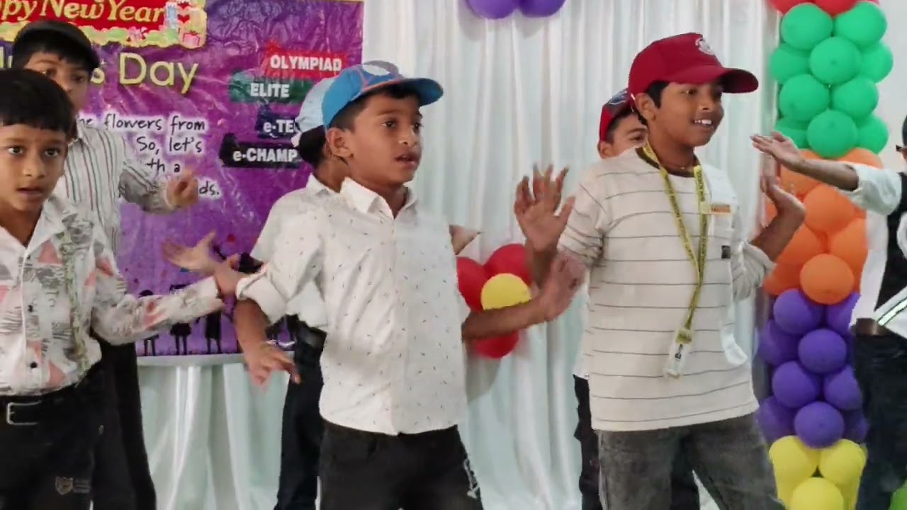 My son's first dance performance