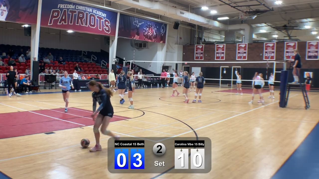 NC Coastal 15 Beth vs Carolina Vibe 15 Billy      Set 2  Match 1                           2/22/2026