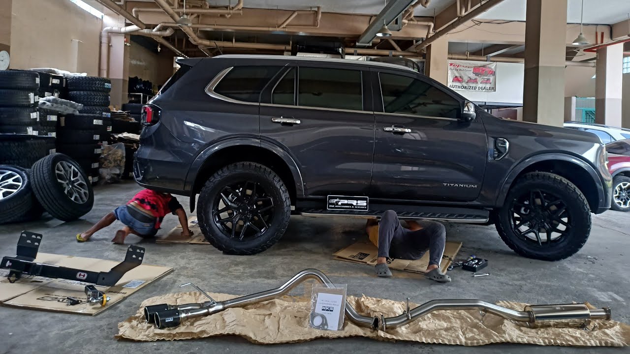 FORD EVEREST TITANIUM 4X4 2023 basic installation..