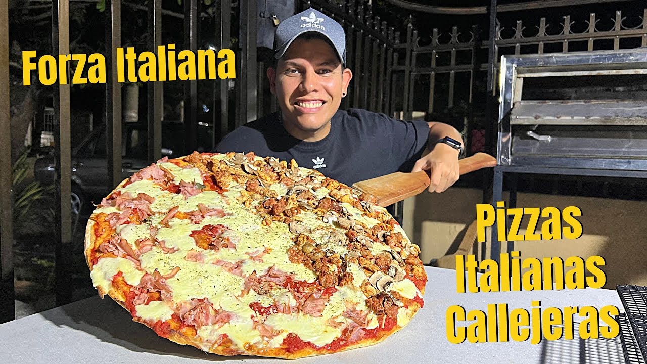 LLegaron desde ITALIA a vender PIZZAS CALLEJERAS en BARRANQUILLA 🍕