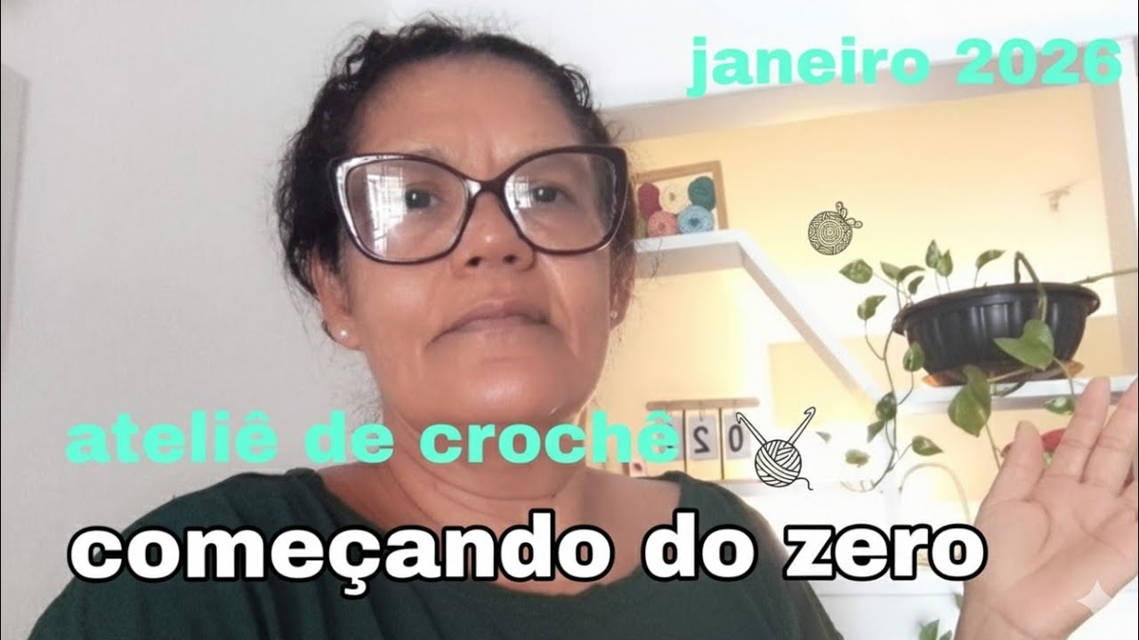 COMEÇANDO DO ZERO MEU ATELIÊ DE CROCHÊ ( PRIMEIRO VÍDEO 
