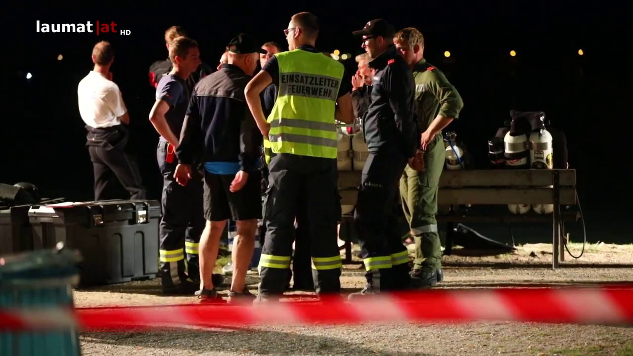 Suchaktion samt Taucheinsatz wegen abgängigem Schwimmer im Attersee