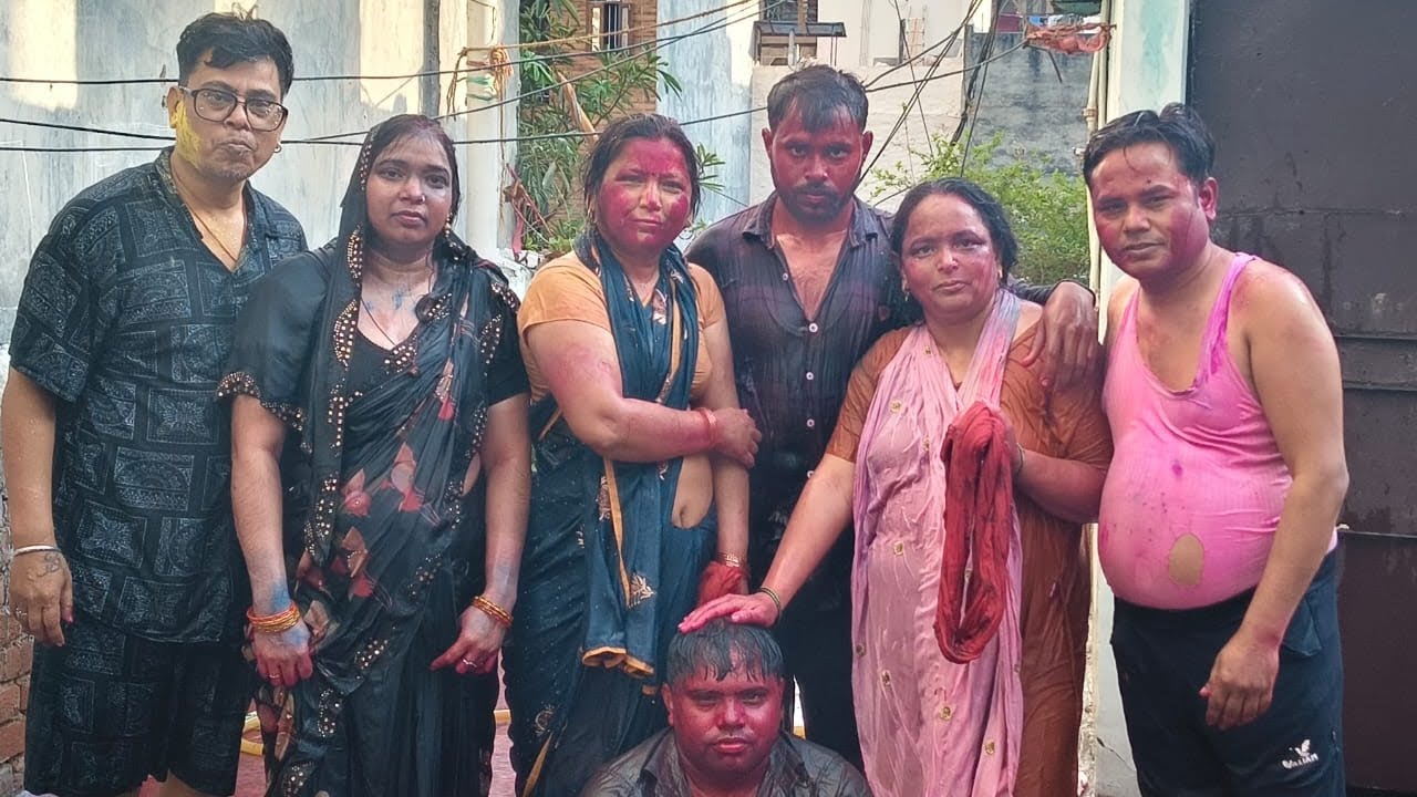 Iss baar ki koda maar# holi 🥳🥳#gujiya #holipoojan