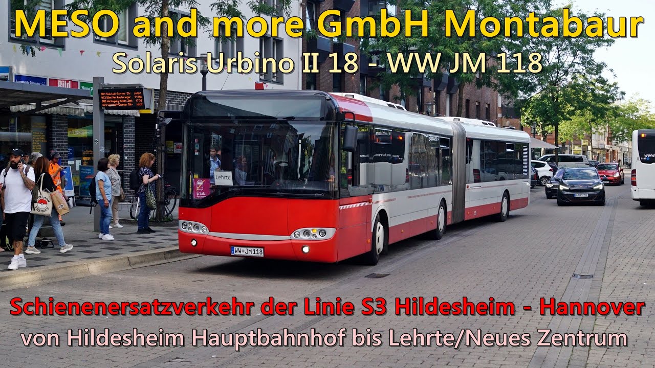 Soundaufnahme: MESO and more-Wagen 118 [Solaris Urbino 18 II] [2004] ZF Ecomat