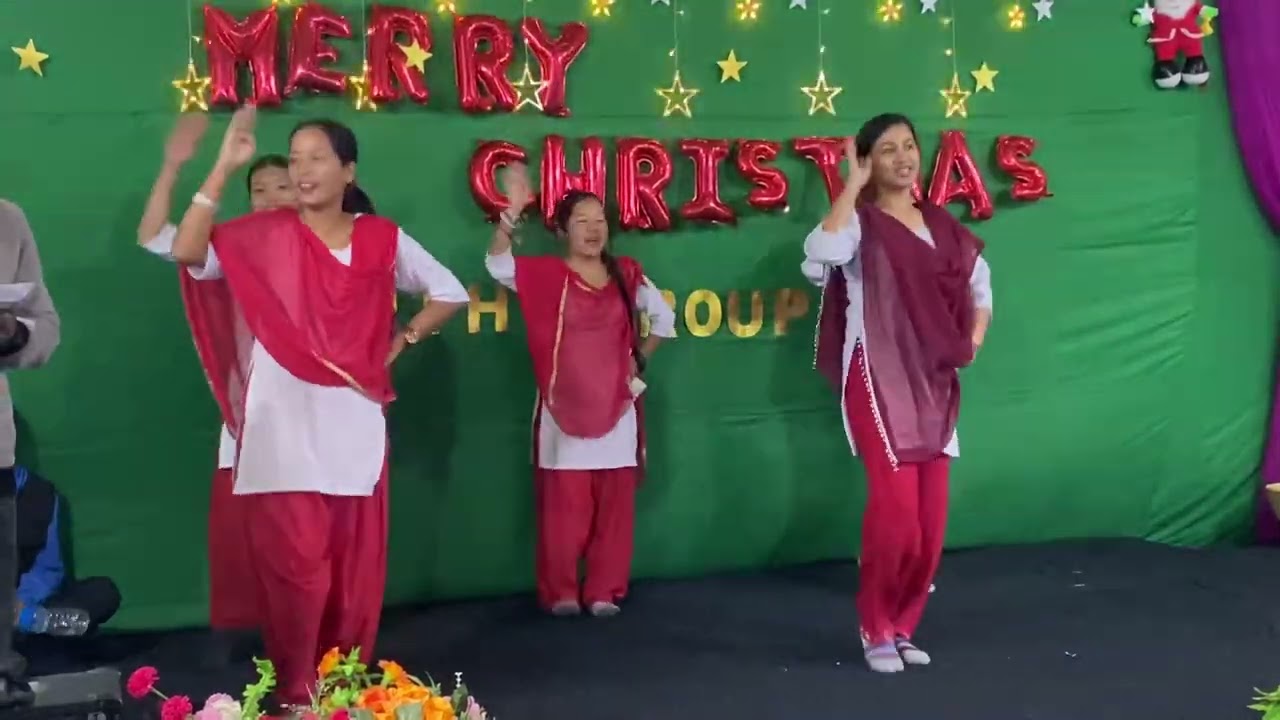 #Pre-Cristmas youth group dance ♥️