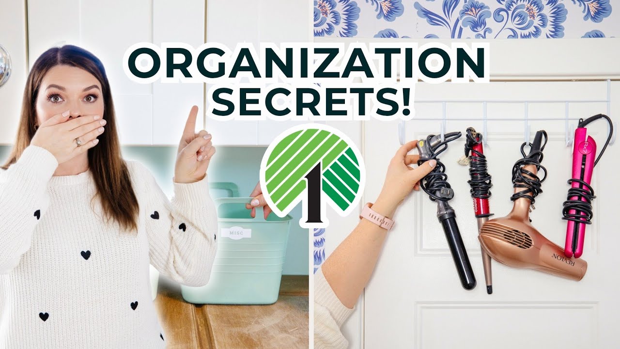 10 Dollar Tree Organization Hacks You Can’t Afford to Miss!