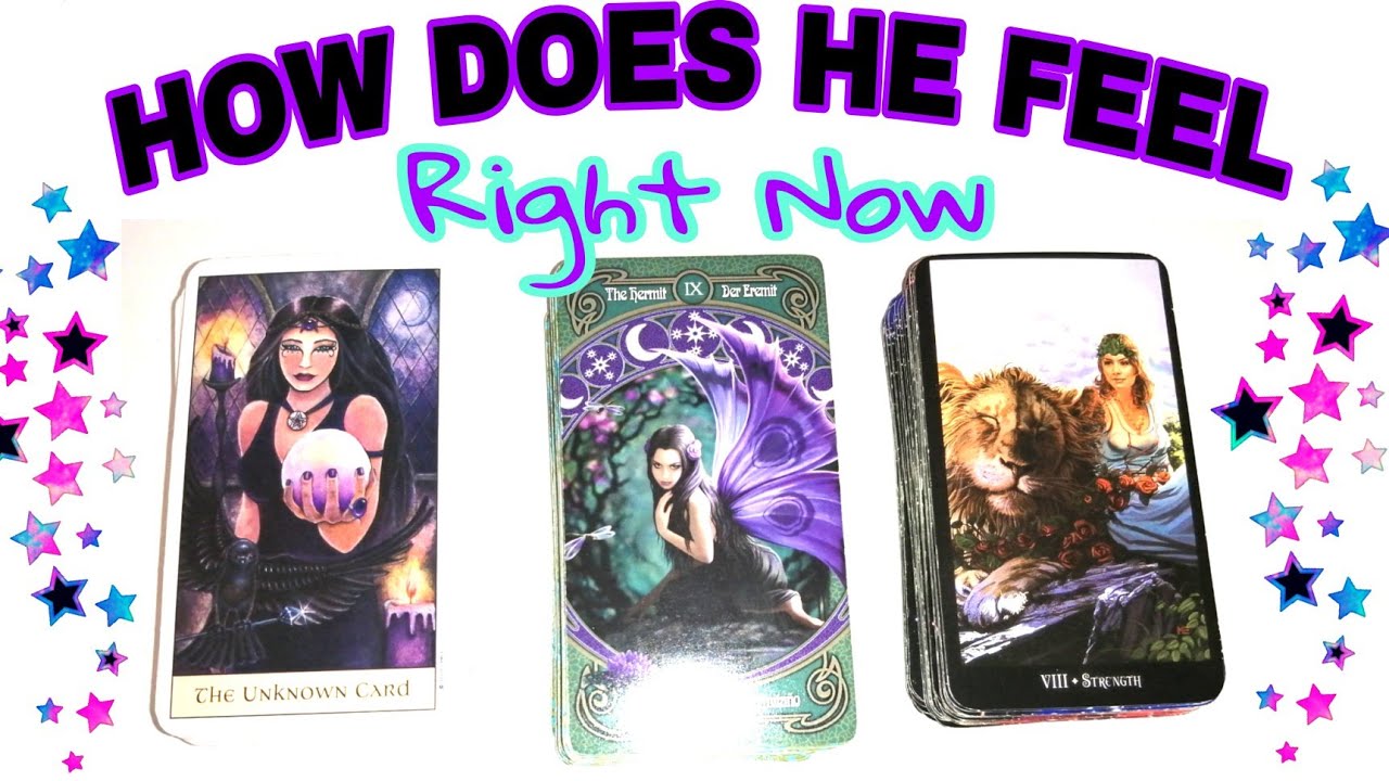 🌺HOW DOES HE FEEL ABOUT YOU RIGHT NOW 🌺Pick a card Tarot Reading