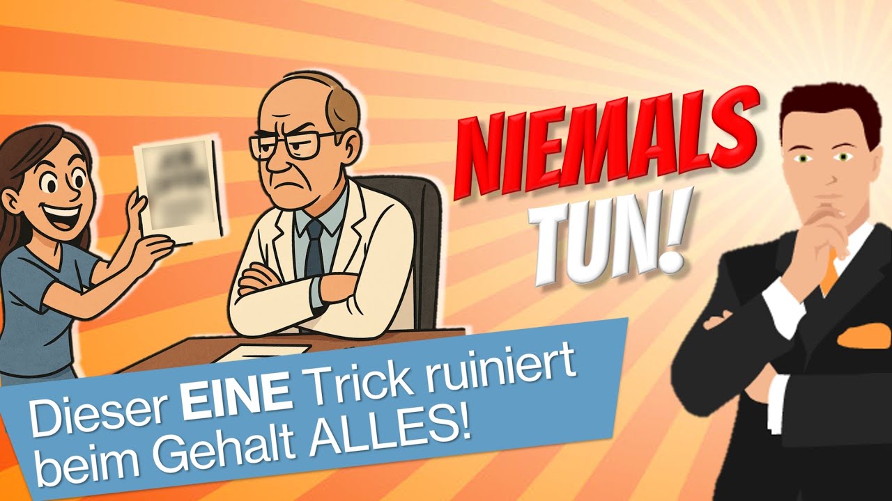 Wie EIN taktisch dummer Gehaltsverhandlungs-Trick Deine Zukunft als ZFA / ZA in der Praxis ruiniert!