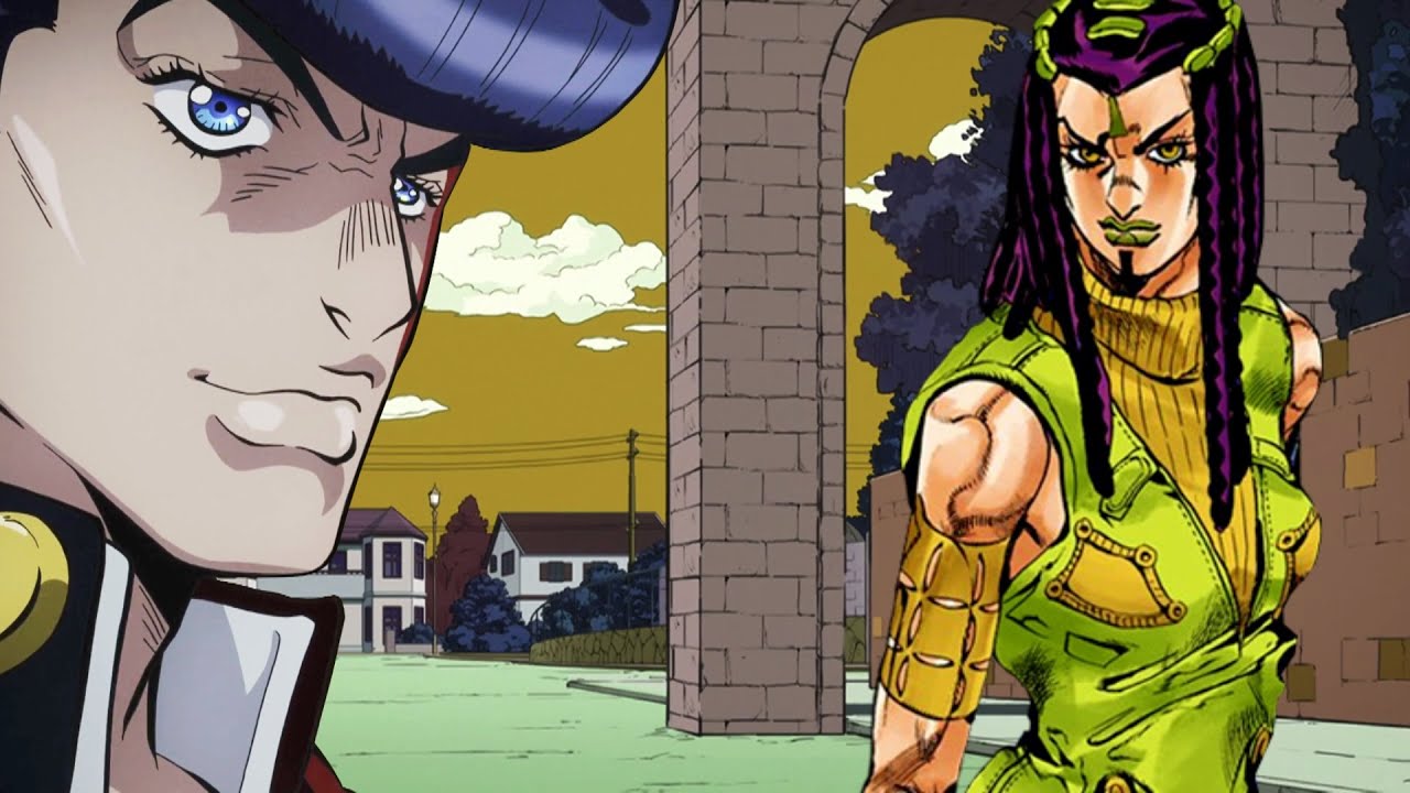 Джоске и Эрмес идут на свидание — JoJo's Bizarre Dating