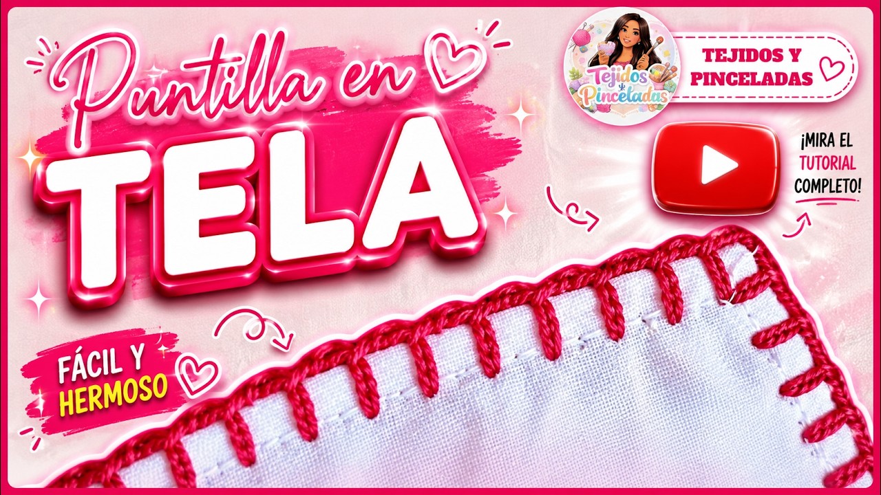 Cómo tejer esta hermosa PUNTADA A CROCHET paso a paso | Tejidos en Pinceladas