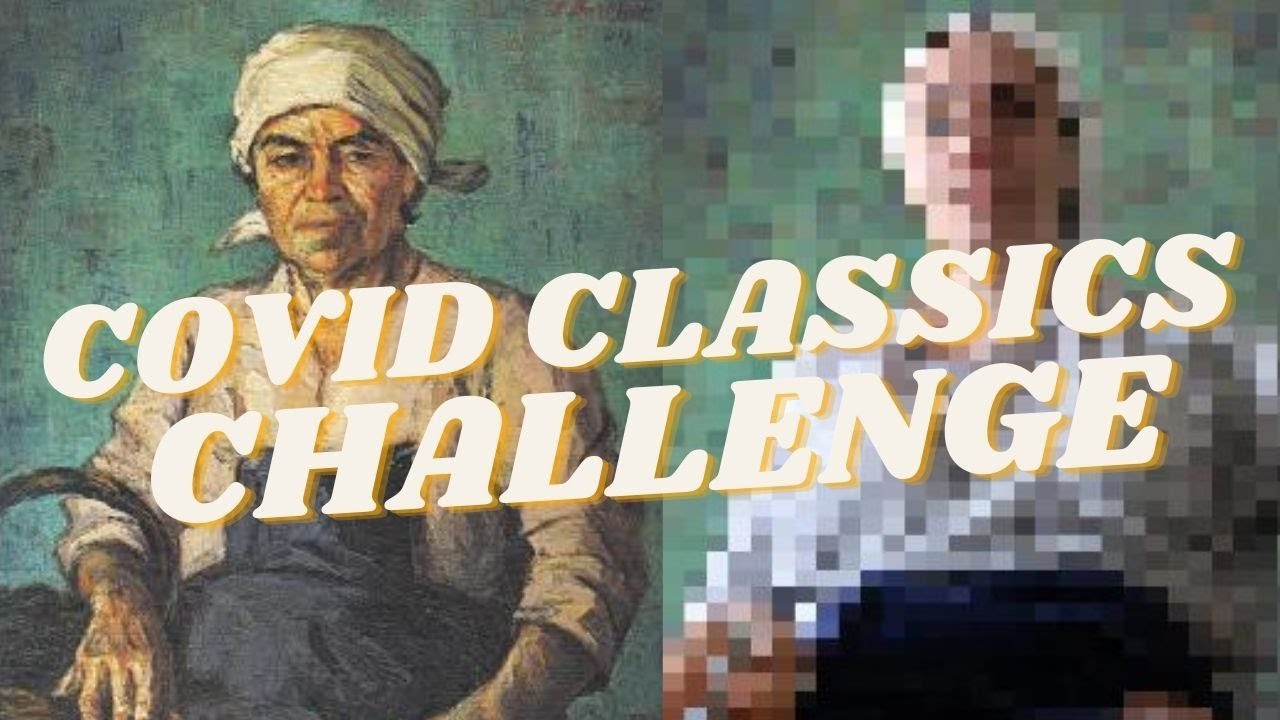 MUSEUM CURATOR does the COVID CLASSICS CHALLENGE | audrey curates