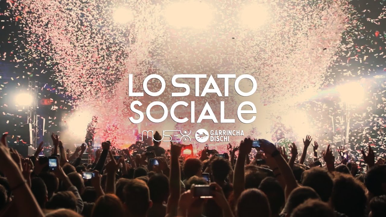 LO STATO SOCIALE - CROMOSOMI - LIVE @ PALADOZZA, BOLOGNA