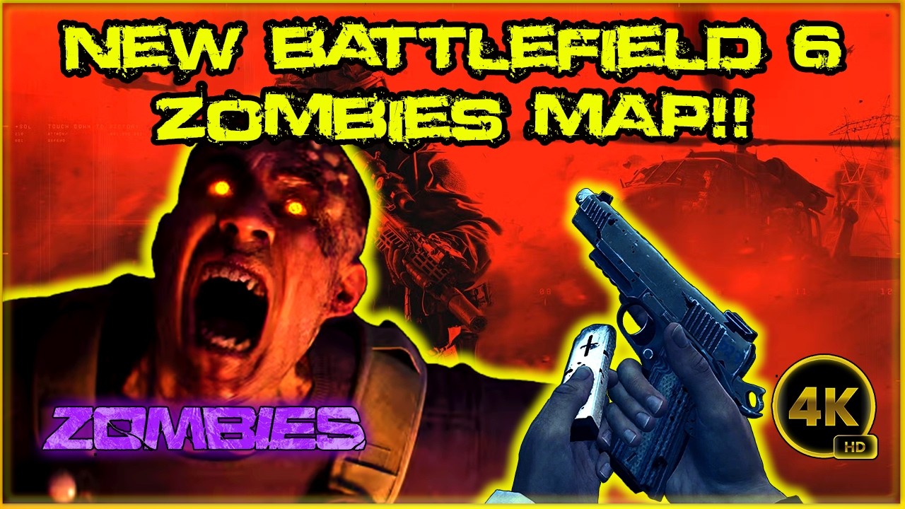 BATTLEFIELD 6 NEW ZOMBIES MAP AND MODE!! #bf6  #bf6zombies #callofdutyzombies