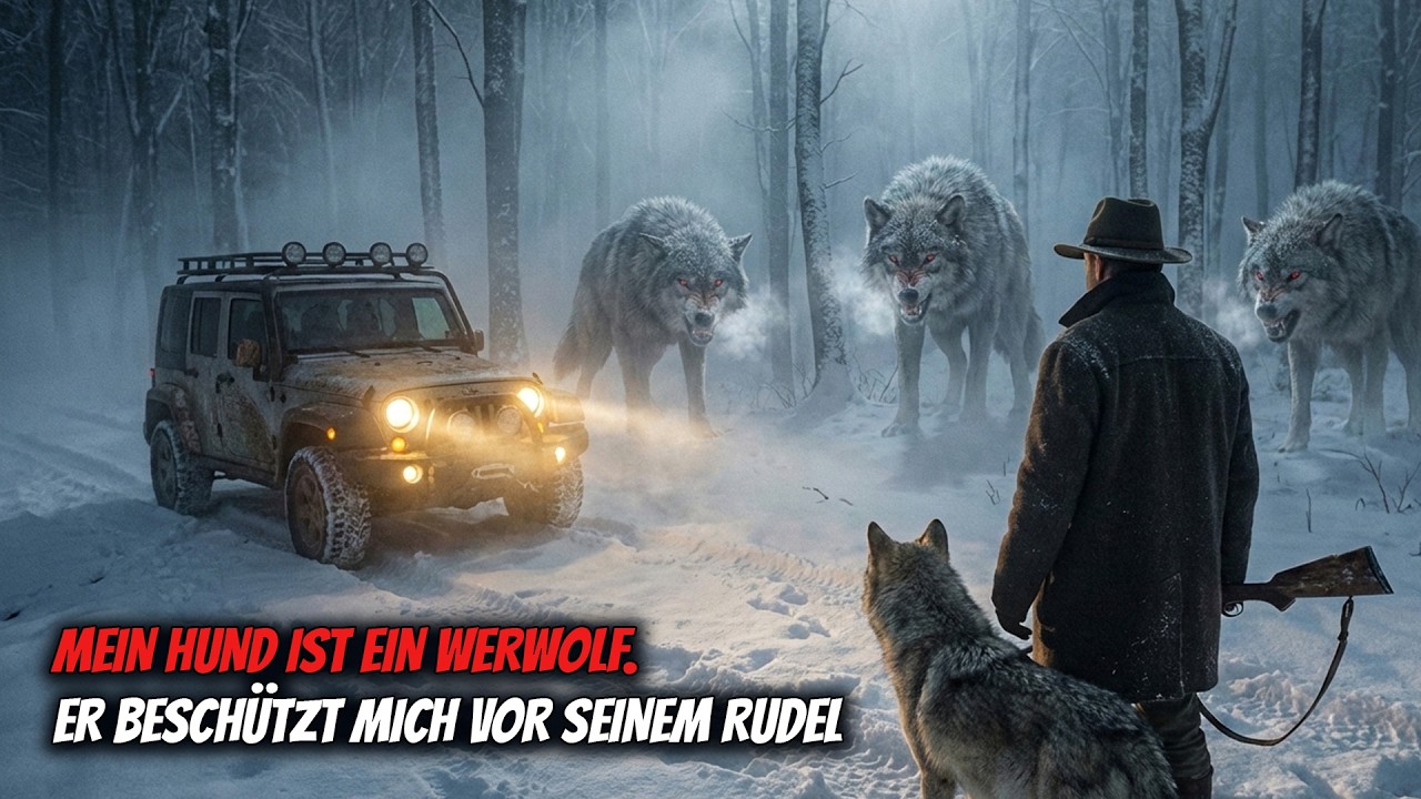 Mein Hund ist ein Werwolf. Er beschützt mich vor seinem Rudel.