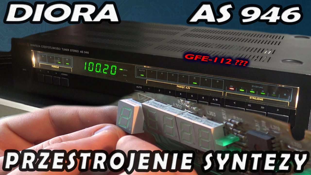 Diora AS 946 Przestrojenie  GFE-112 nie po mojej myśli