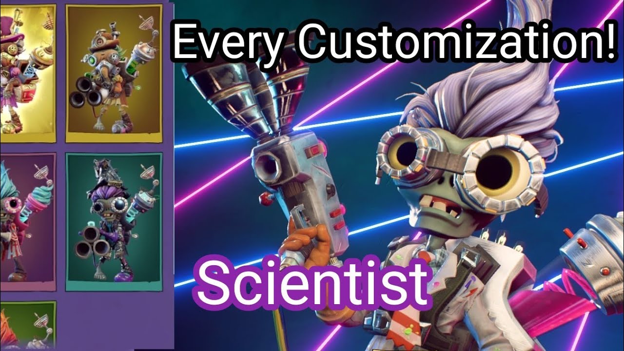 Every Scientist Customization in BFN!