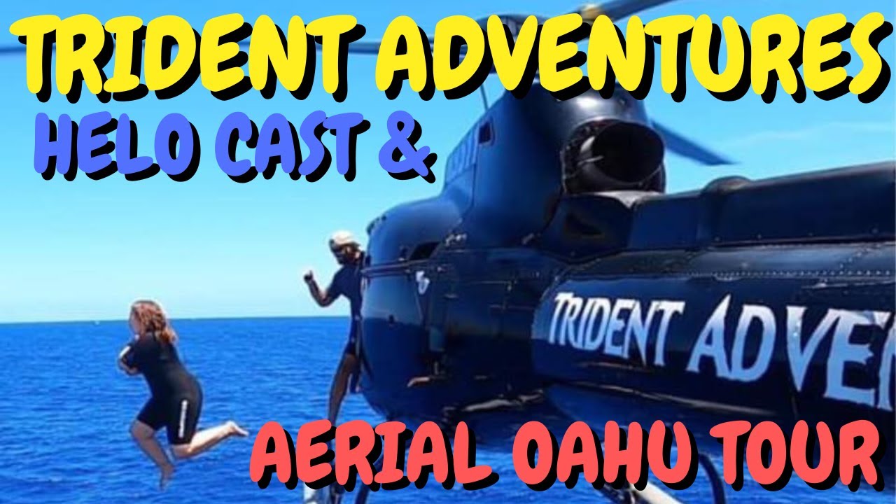 Trident Adventures Helicopter Jump & Aerial Oahu Tour: The NAVY Seal Experience, Hawaii GoPro 4K