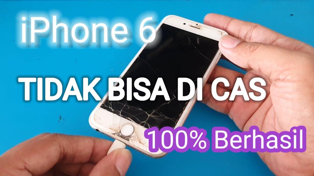 SERVIS HP IPHONE GAK BISA DI CAS || iphone 6 charging solution