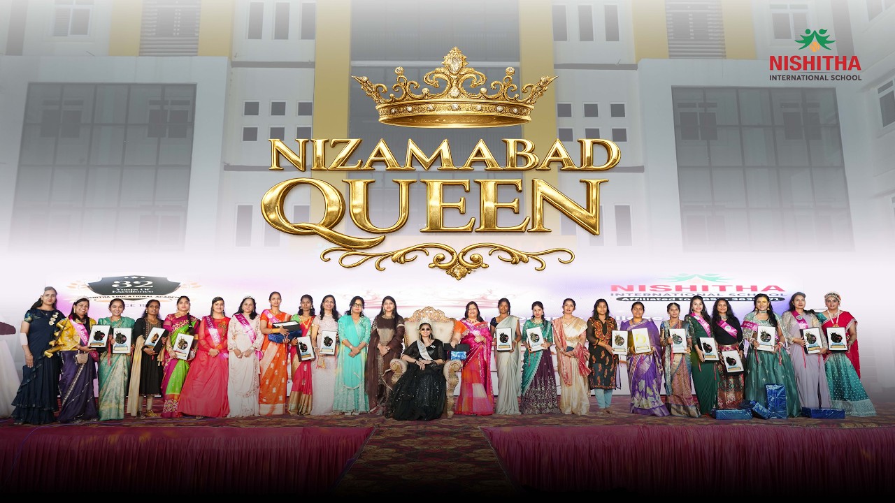 Nizamabad Queen 2026: Women's Day Celebrations at Nishitha International School #womensday #mother