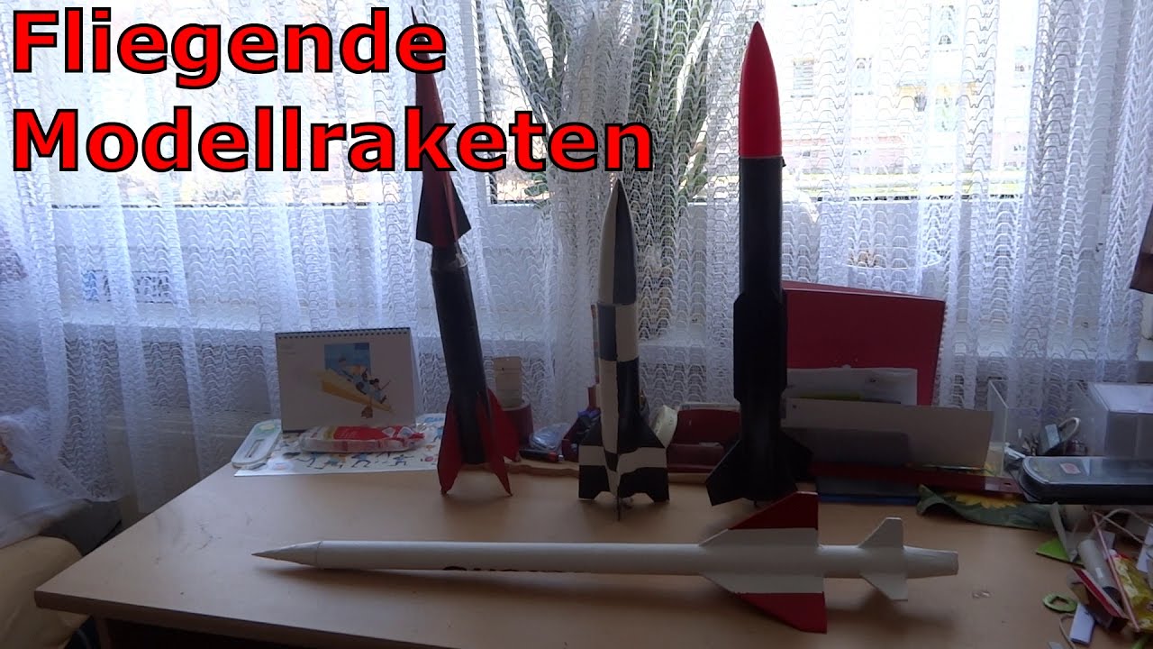 Fliegende Modellraketen selbst gebaut - Detaillierte Bauanleitung