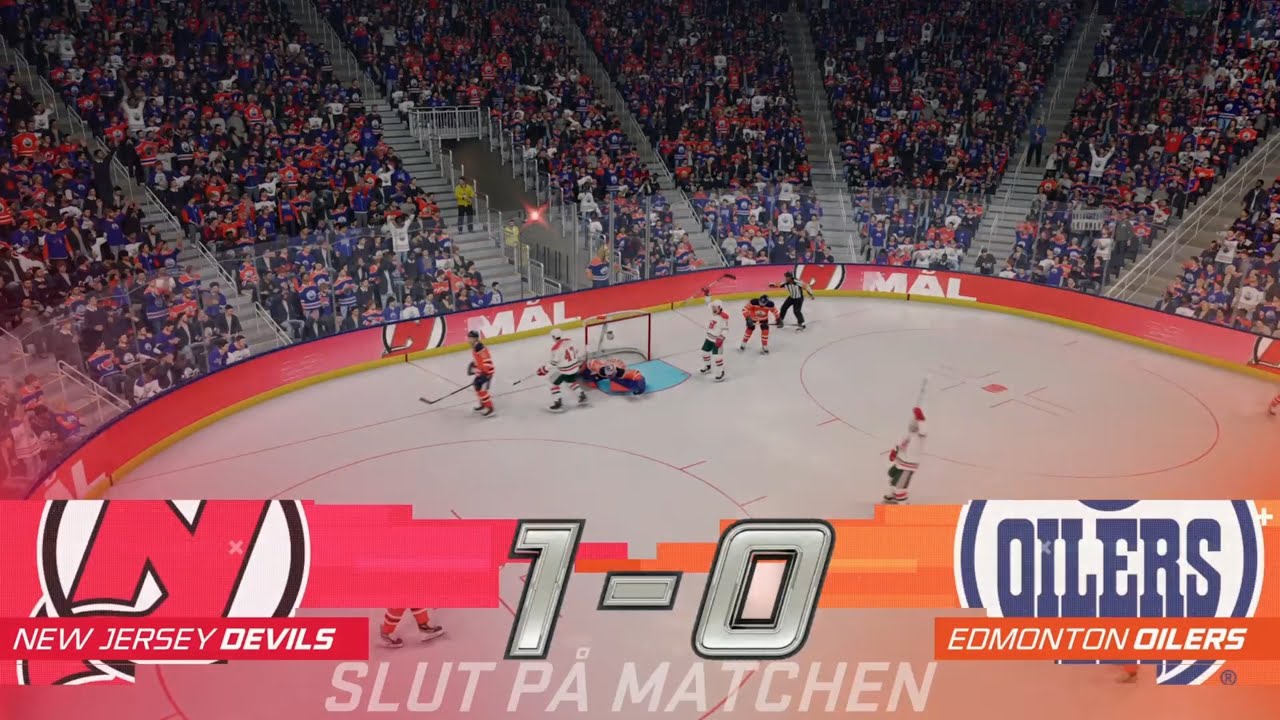 GAME 8 | New Jersey Devils 1-0 Edmonton Oilers | NHL 25