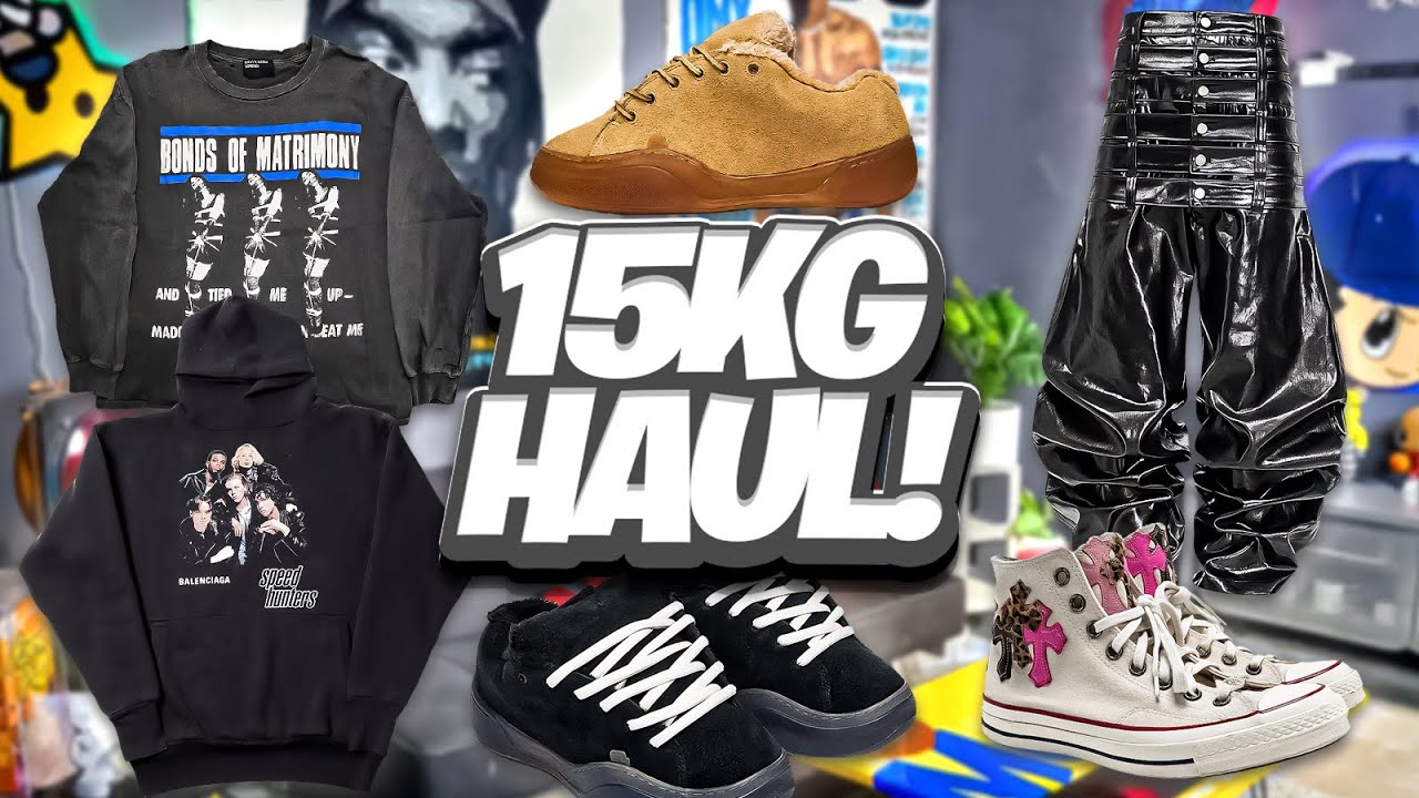 15 КГ ДОСТАВКИ С TAOBAO! (Balenciaga, Chrome Hearts, ERL, ERD и многое другое!)