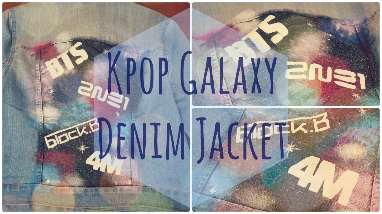Kpop Galaxy Denim Jacket - NerDIY