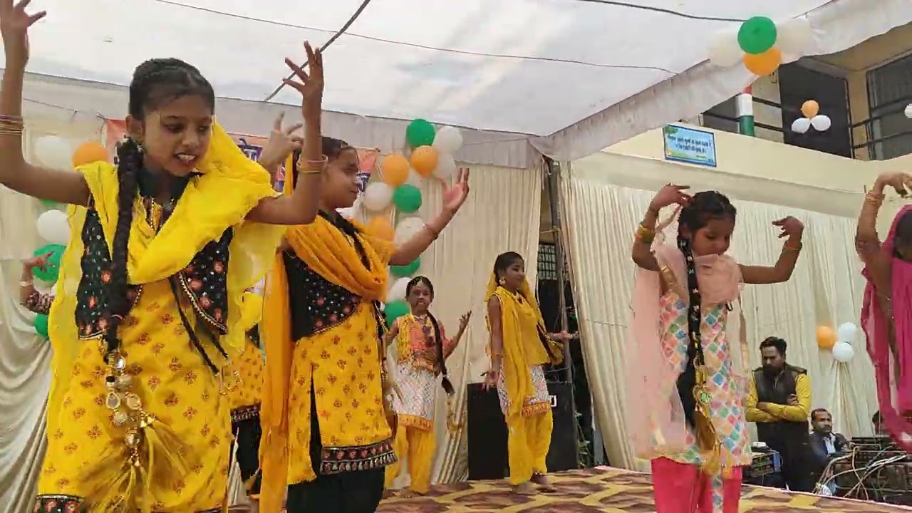 Great performance by students of class 1st and 2nd of AVNIC 