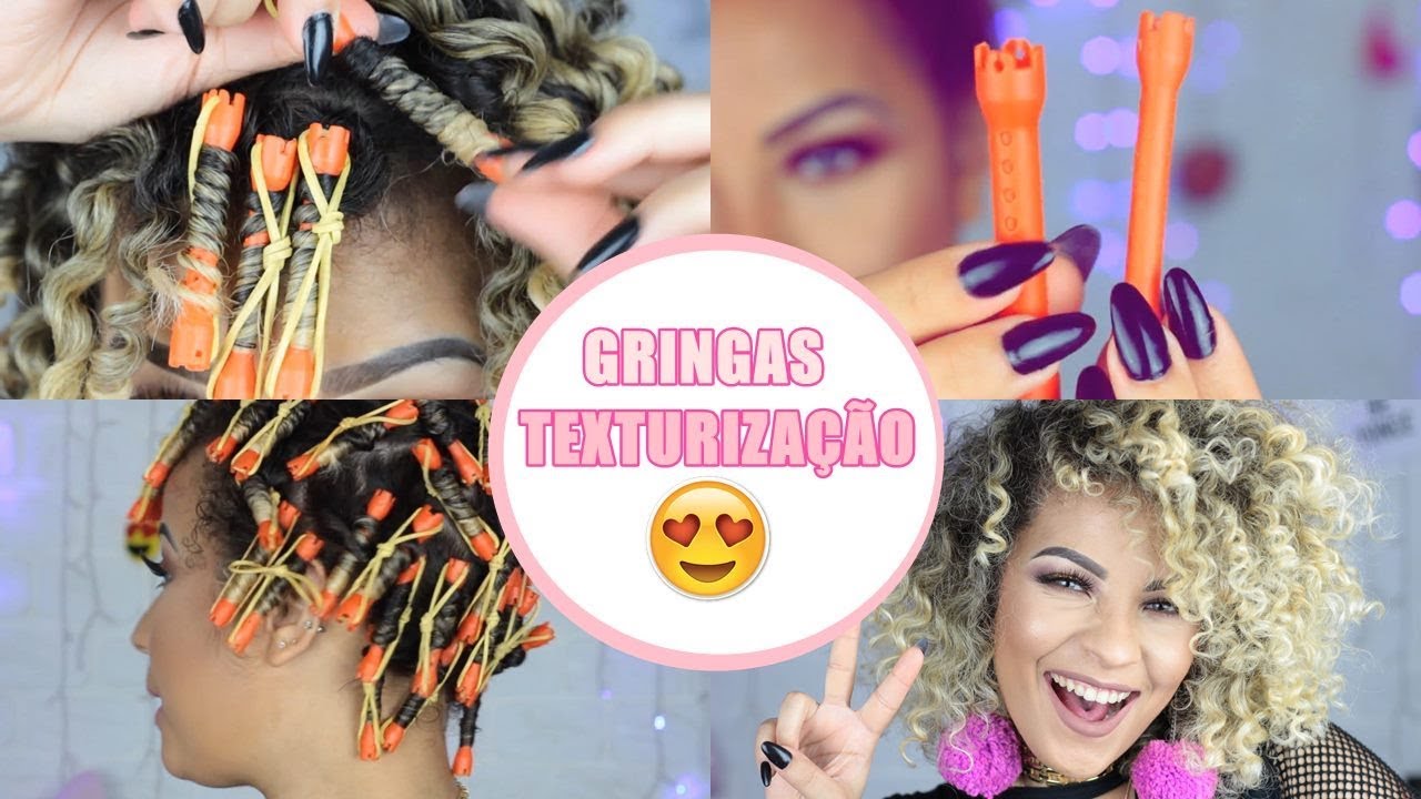 TEXTURIZAÇÃO DAS GRINGAS - CACHOS PERFEITOS