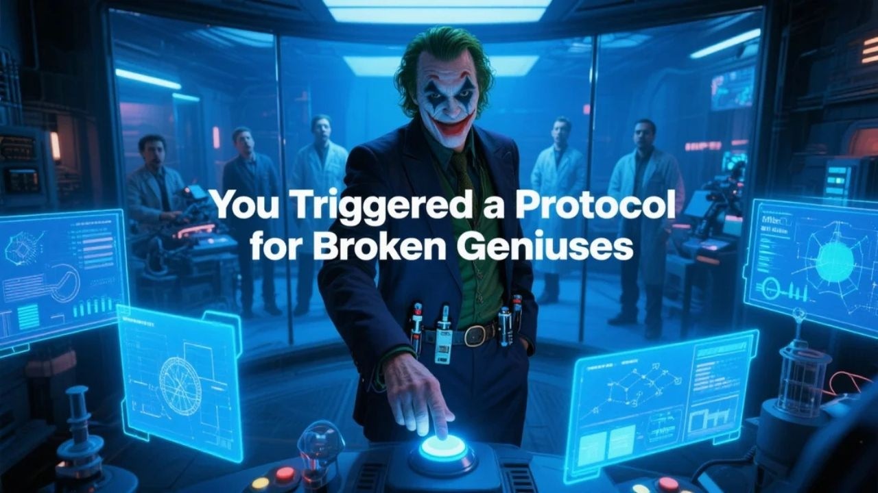 You Triggered a Protocol for Broken Geniuses 🧠