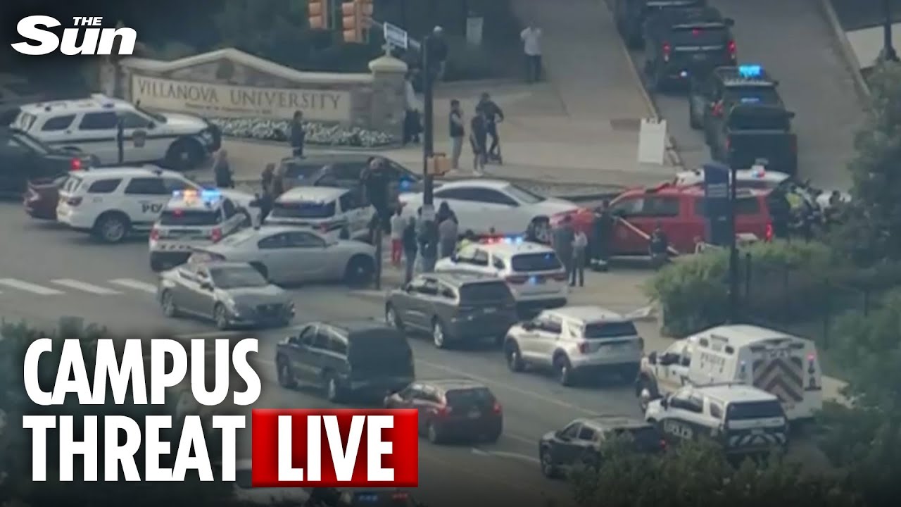 LIVE: Villanova University on lockdown over active shooter fears