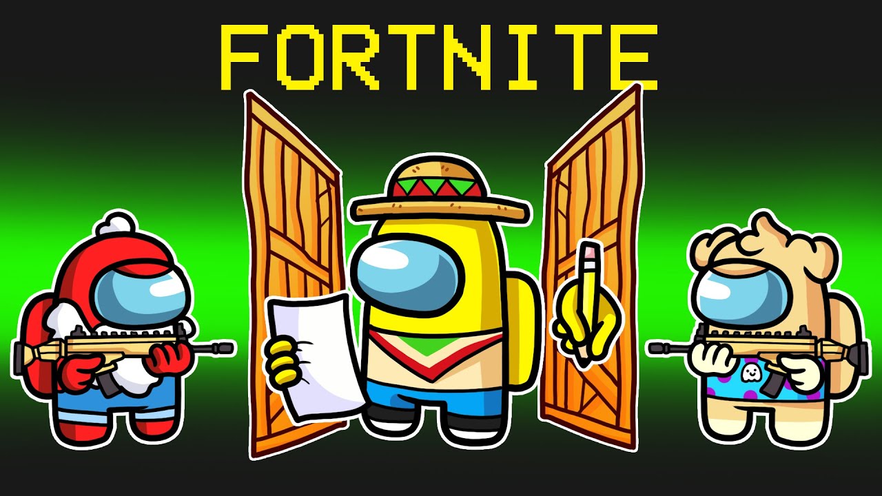 ¡Among Us PERO es FORTNITE! 🔪😲☠️ SILVIOGAMER en AMONG US PERO ⭐