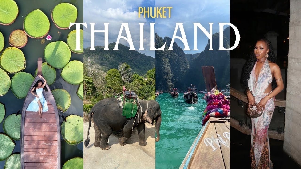PHUKET THAILAND VLOG | Luxury Resort + Elephants & Tigers + PhiPhi Islands + Yona Beach Club + MORE!