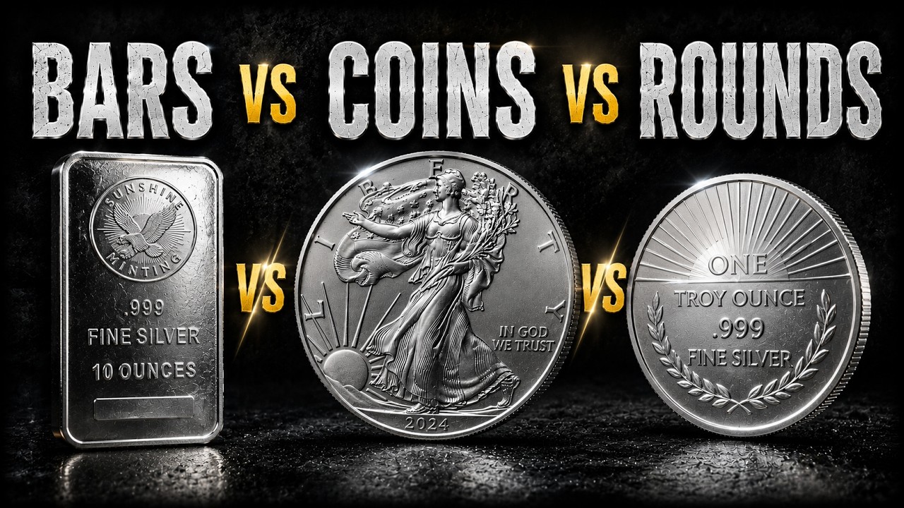 Silver Bars vs Coins vs Rounds &mdash; Which Should You Actually Buy?
