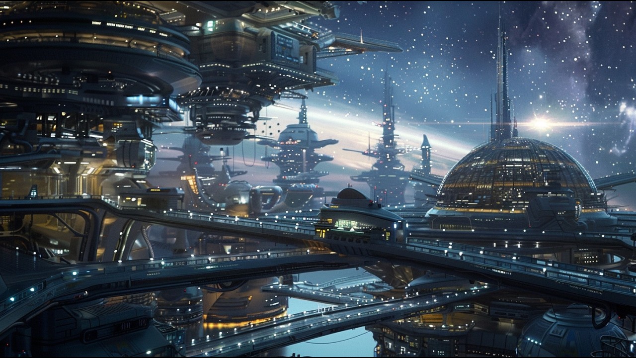 The Last Stop Before the Void | Immersive Space Station Ambience (4K)