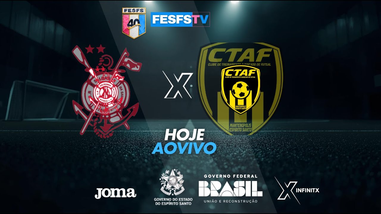AO VIVO HOJE 2025 - SALDANHA  Vs CTAF