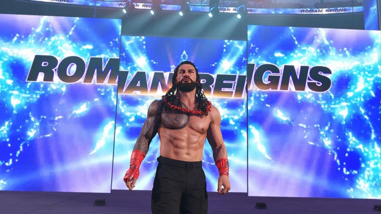 Roman Reigns Vs Randy Orton World Title Match WWE 2K25