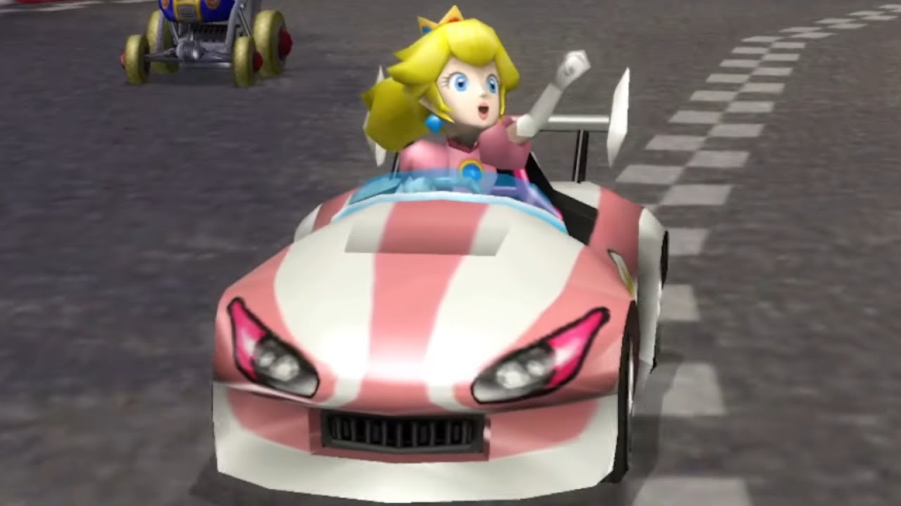 Wii Longplay - Mario Kart Wii Full Game (Peach Gameplay)