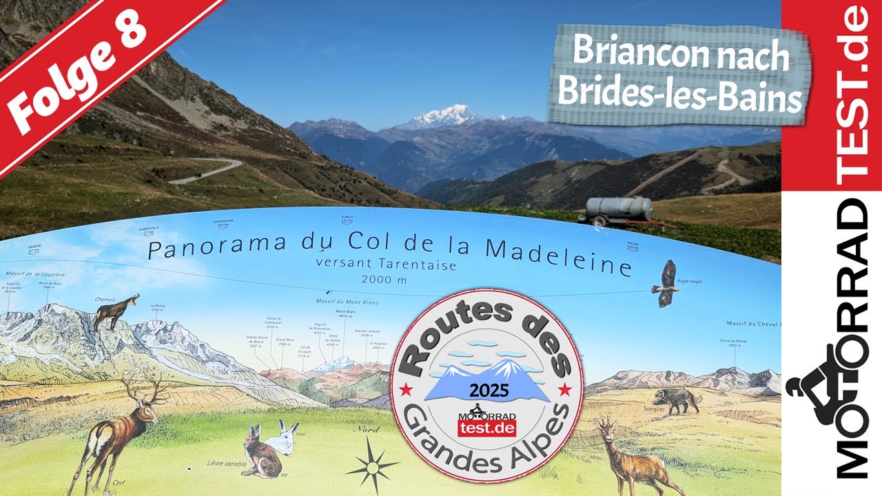 Routes des Grandes Alpes 2025 | Tag 8: Von Briancon nach Brides-les-Baines