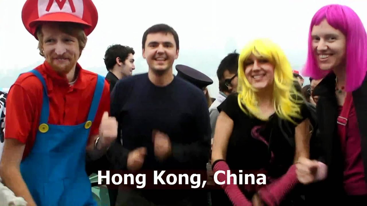 Tom's Travels: Matt Harding dances with Tom Grundy & Friends