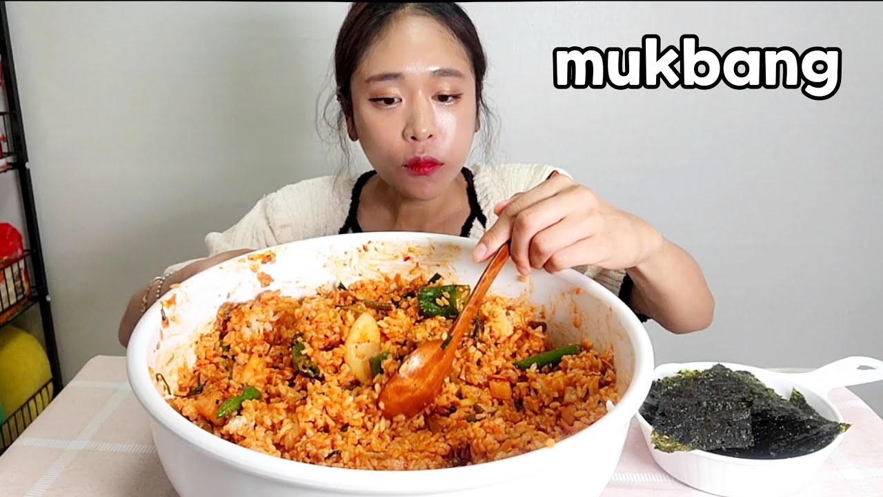 집밥먹방🌶 냉털비빔밥 매운비빔밥 먹방(딱한그릇) Korean Food Spicy Bibimbap Mukbang eating show