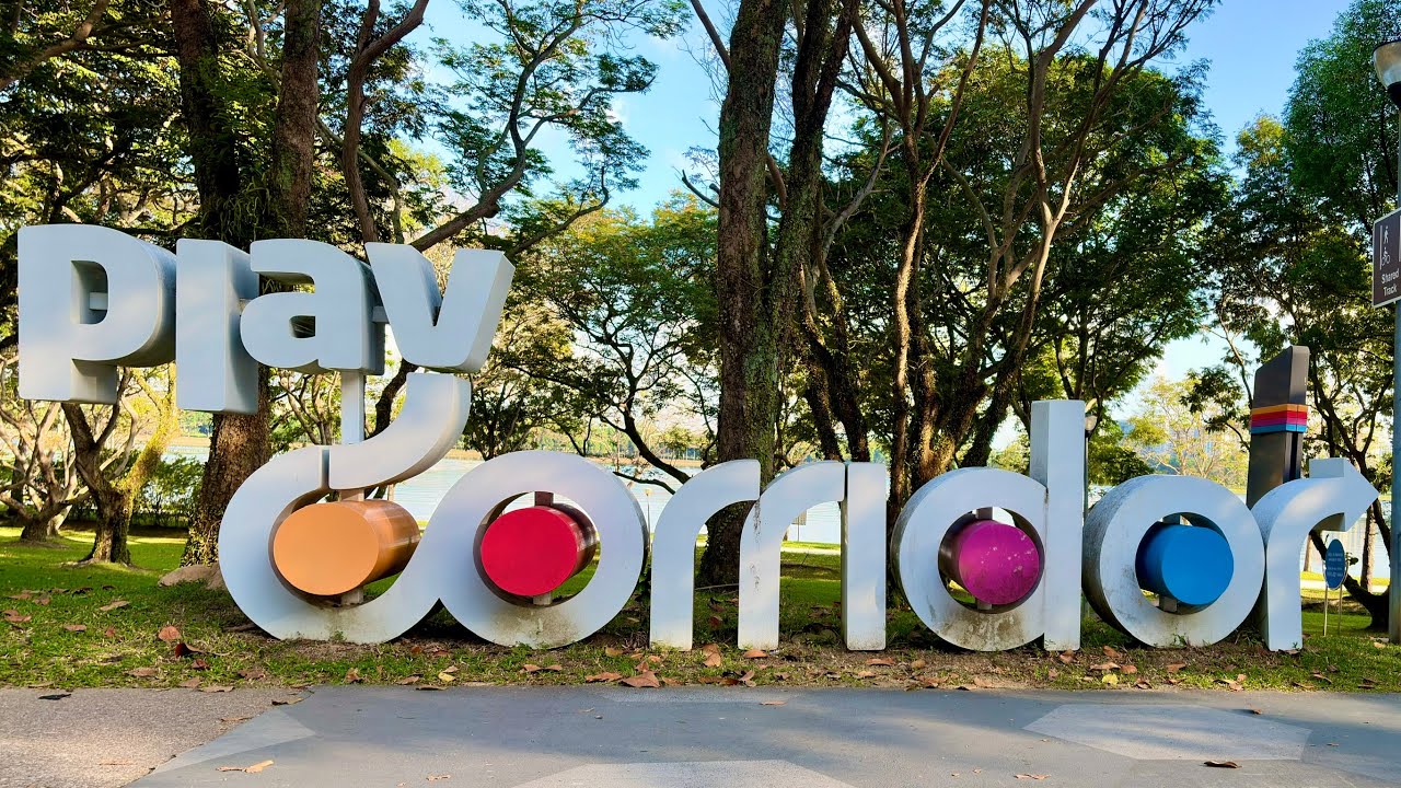 🇸🇬 Park Walk: Around Reservoir in Southeast Singapore (Bedok Reservoir Park)