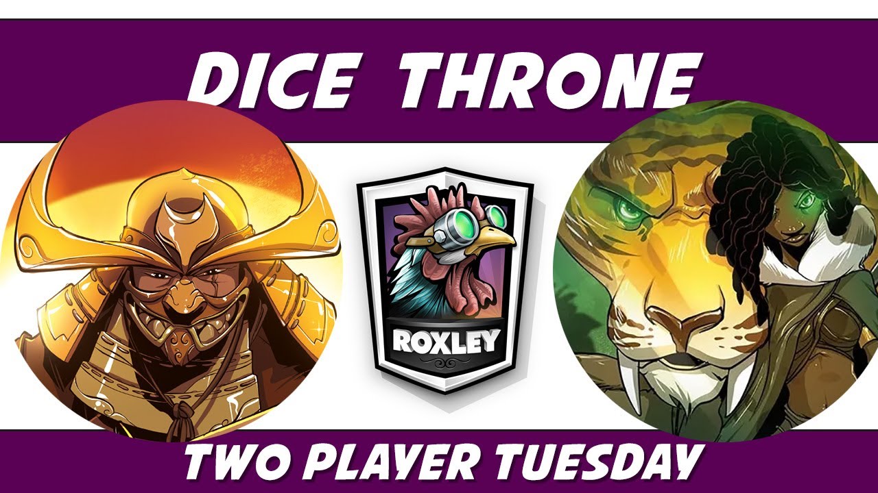 Dice Throne Tournament Samurai vs Huntress