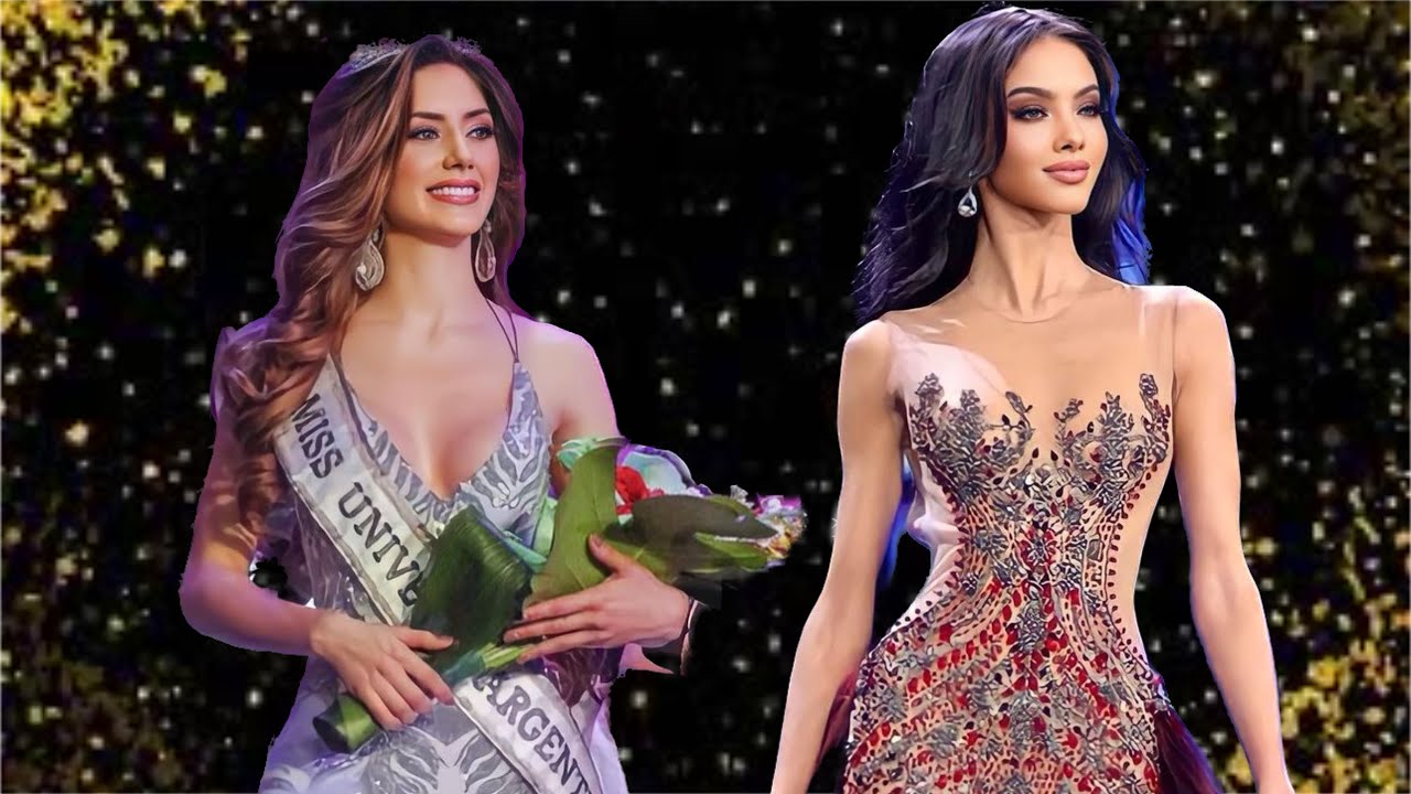 Miss Argentina and Miss Puerto Rico || Mariana Varela and Fabiola Valentin